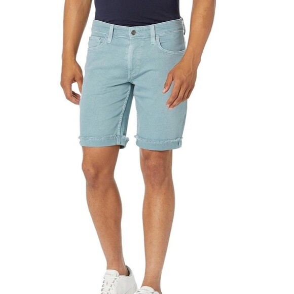 GUESS Men's Hemp Collection Regular Stretch Denim Shorts Size: 31 - Picture 1 of 8
